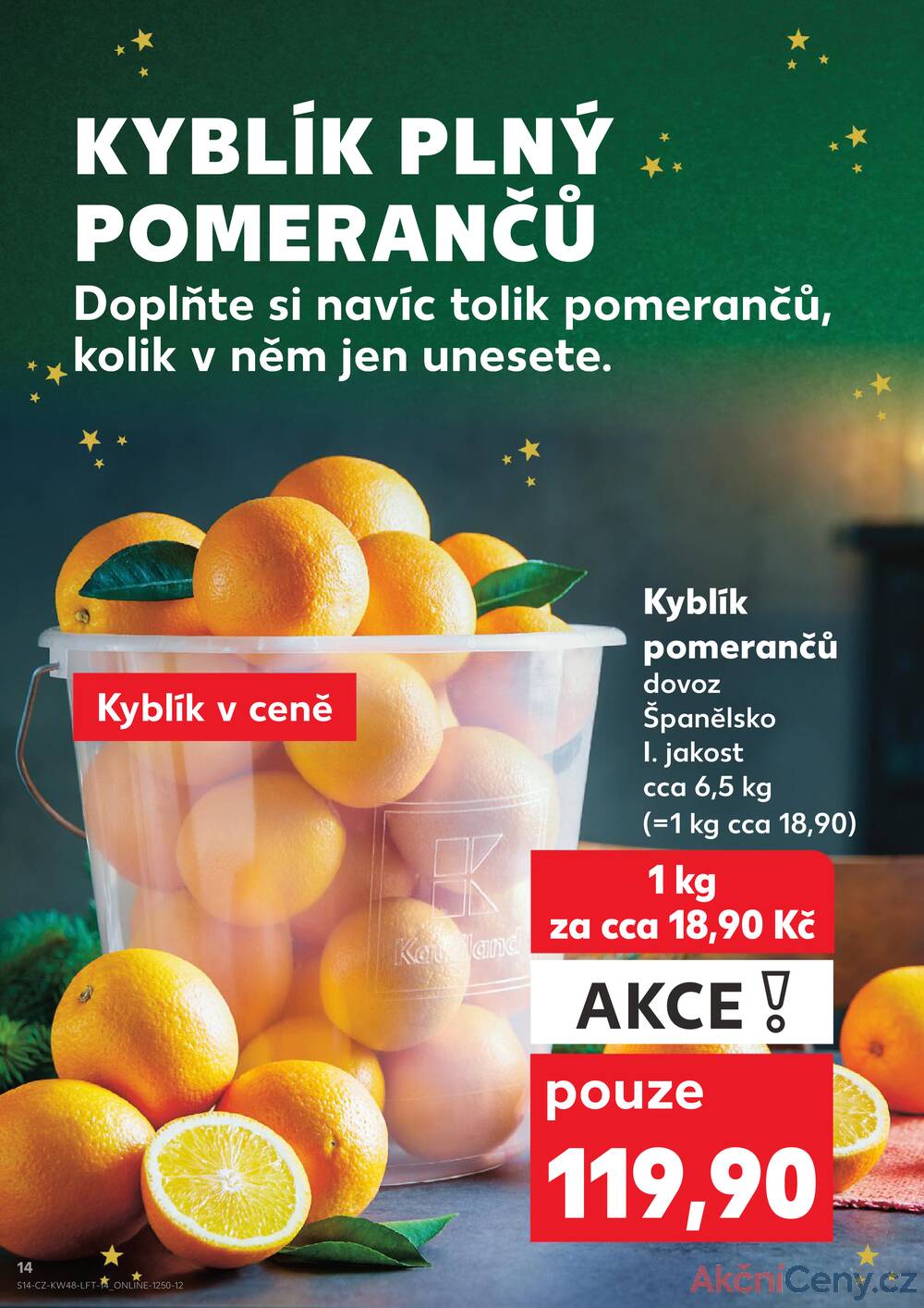 Leták Kaufland - Kaufland 26.11. - 2.12. - Kaufland - Mohelnice - strana 14
