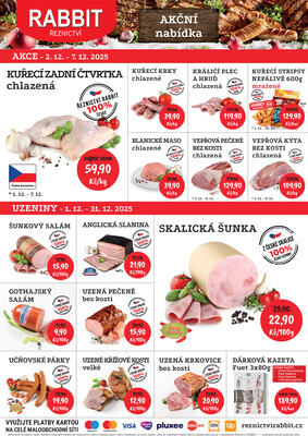 RABBIT řeznictví : 1 leták