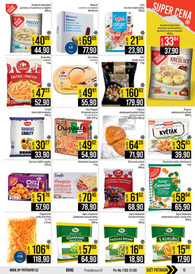 JIP Cash & Carry Brno, Praha, Ostrava, Jilemnice, Pardubice, Ostrava, Karlovy Vary, Olomouc a Zlín od 26.11. do 2.12.2025