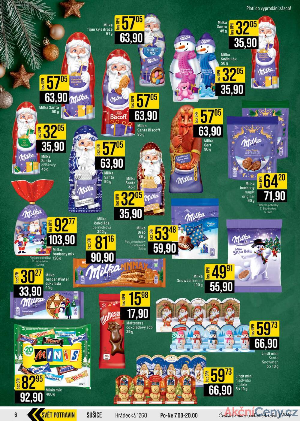 Leták JIP - JIP Cash & Carry České Budějovice, Most, Náchod, Polička, Sušice a Svoboda nad Úpou od 26.11. do 2.12.2025 - strana 6