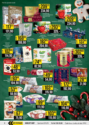 JIP Cash & Carry České Budějovice, Most, Náchod, Polička, Sušice a Svoboda nad Úpou od 26.11. do 2.12.2025