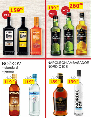 BENE Nápoje od 1.12. do 31.12.2025