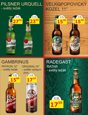 BENE Nápoje od 1.12. do 31.12.2025