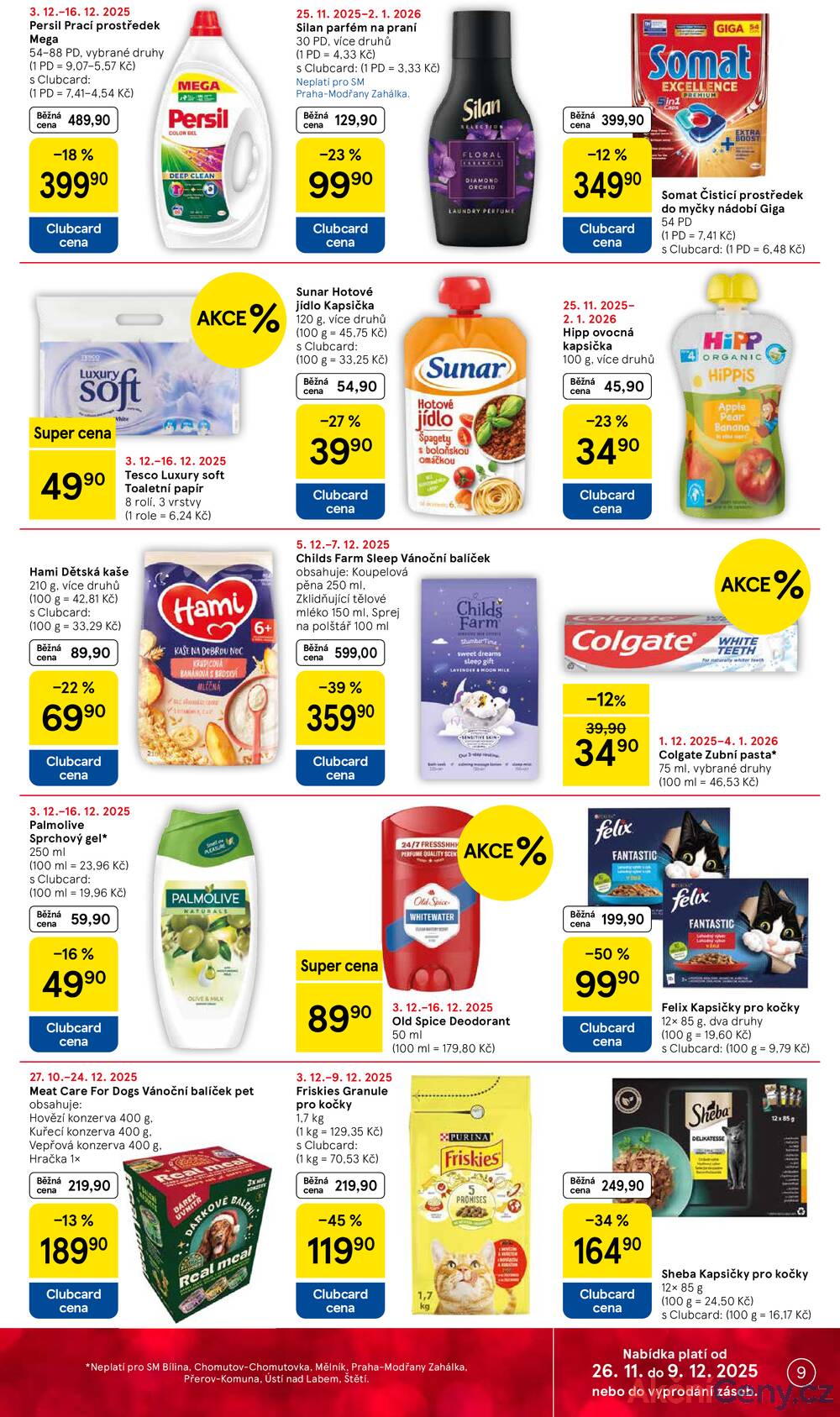 Leták Tesco - Tesco supermarkety od 3.12. do 9.12.2025 - strana 9