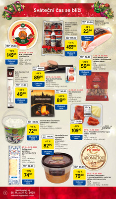 Tesco supermarkety od 3.12. do 9.12.2025