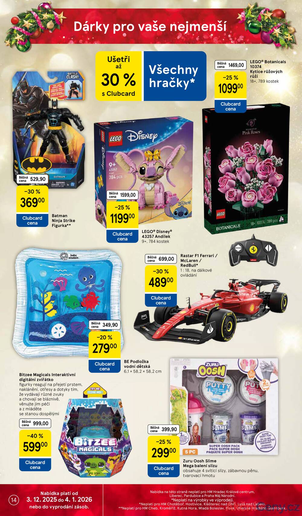 Leták Tesco - Tesco malé hypermarkety od 3.12. do 9.12.2025 - strana 14 Leták Tesco - Tesco malé hypermarkety od 3.12. do 9.12.2025 - strana 14