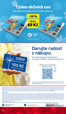 Tesco malé hypermarkety od 3.12. do 9.12.2025