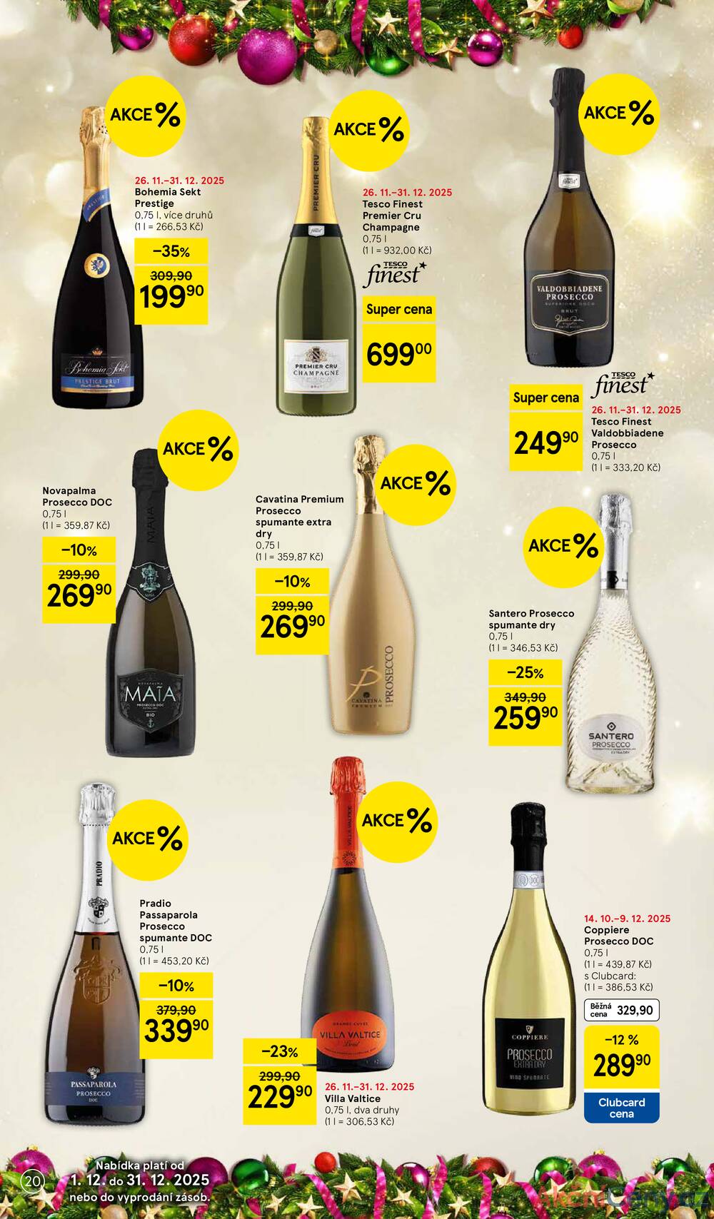 Leták Tesco - Tesco malé hypermarkety Delikatesy od 1.12. do 31.12.2025 - strana 20