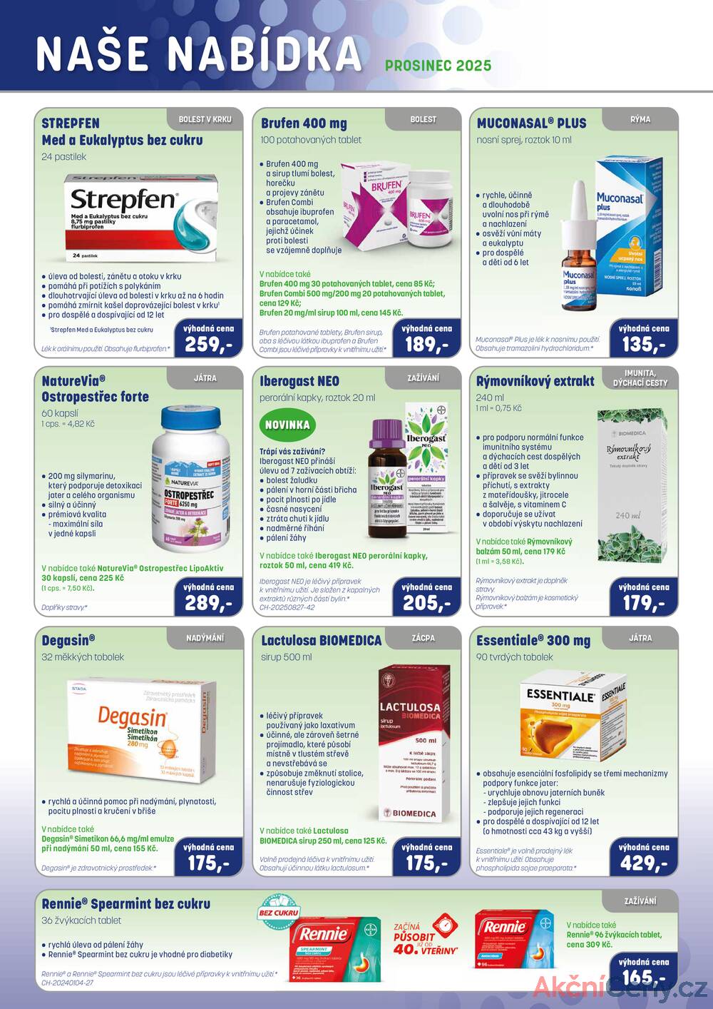 Leták PharmaPoint  - Pharma Point od 1.12. do 31.12.2025 - strana 2