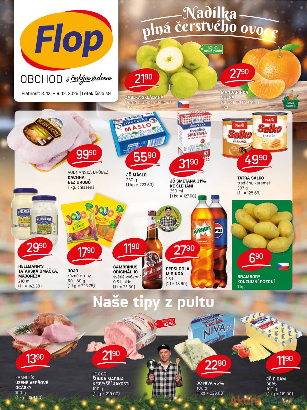 Leták FLOP - FLOP od 3.12. do 9.12.2025 - strana 1 Leták FLOP - FLOP od 3.12. do 9.12.2025 - strana 1