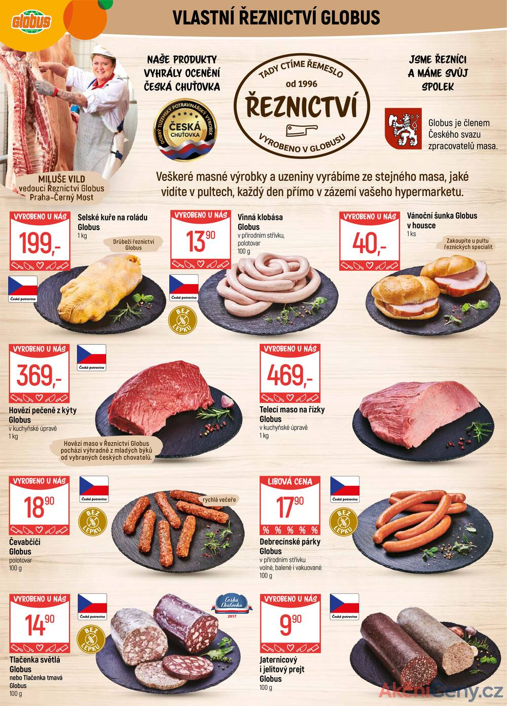 Leták Globus - Akční leták Globus 3.12. - 9.12.2025 - Globus Praha - Centrum Černý Most - strana 5