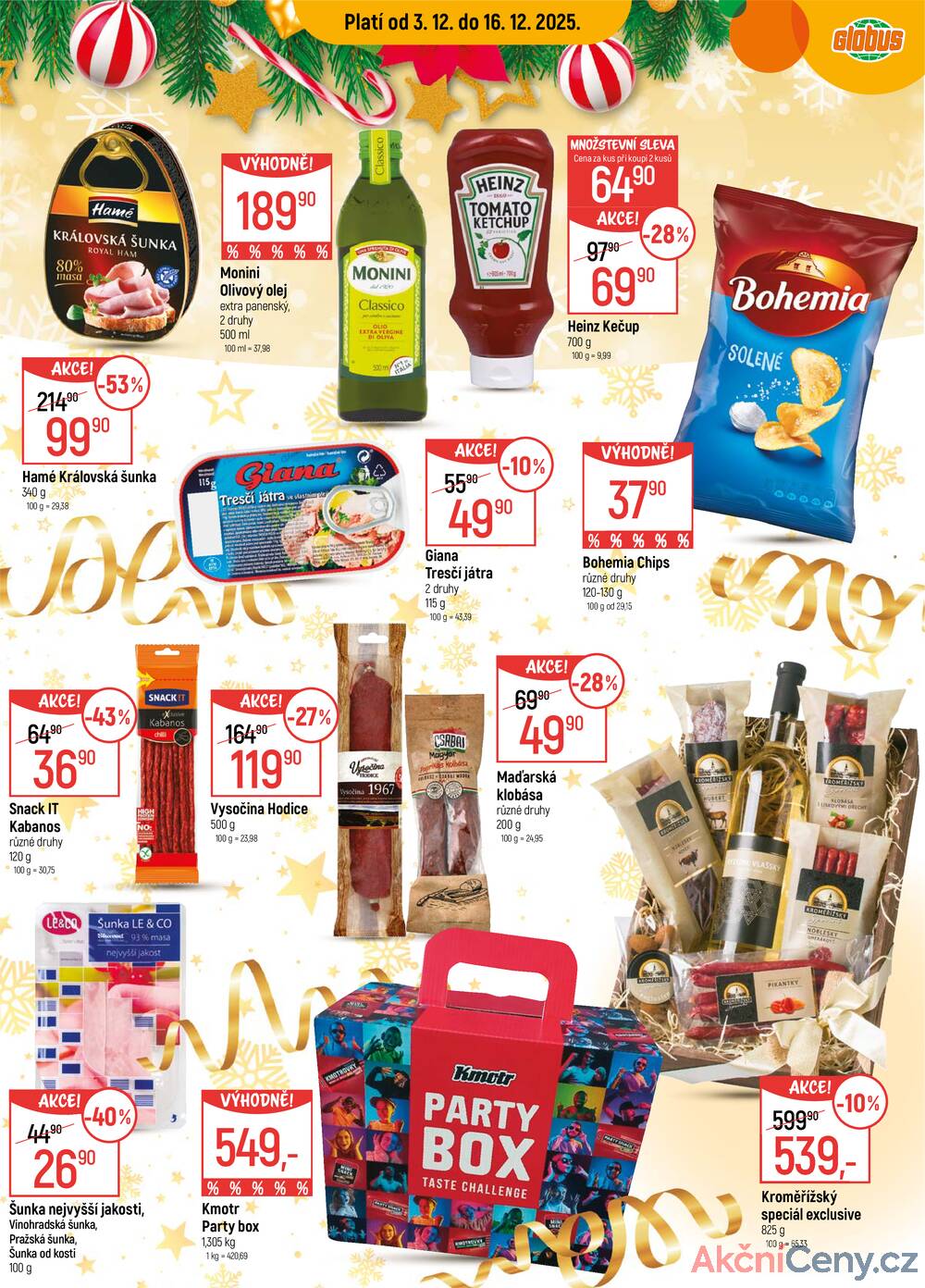 Leták Globus - Akční leták Globus 3.12. - 9.12.2025 - Globus Praha - Centrum Černý Most - strana 13 Leták Globus - Akční leták Globus 3.12. - 9.12.2025 - Globus Praha - Centrum Černý Most - strana 13