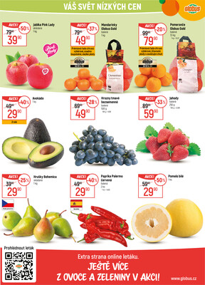 Akční leták Globus 3.12. - 9.12.2025 - Globus Praha - Centrum Černý Most