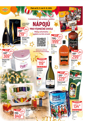 Akční leták Globus 3.12. - 9.12.2025 - Globus Praha - Centrum Černý Most