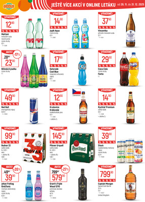 Akční leták Globus 3.12. - 9.12.2025 - Globus Praha - Centrum Černý Most