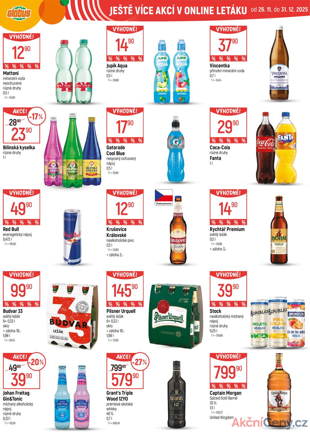 Leták Globus - Akční leták Globus 3.12. - 9.12.2025 - Globus Chotíkov u Plzně - strana 49
