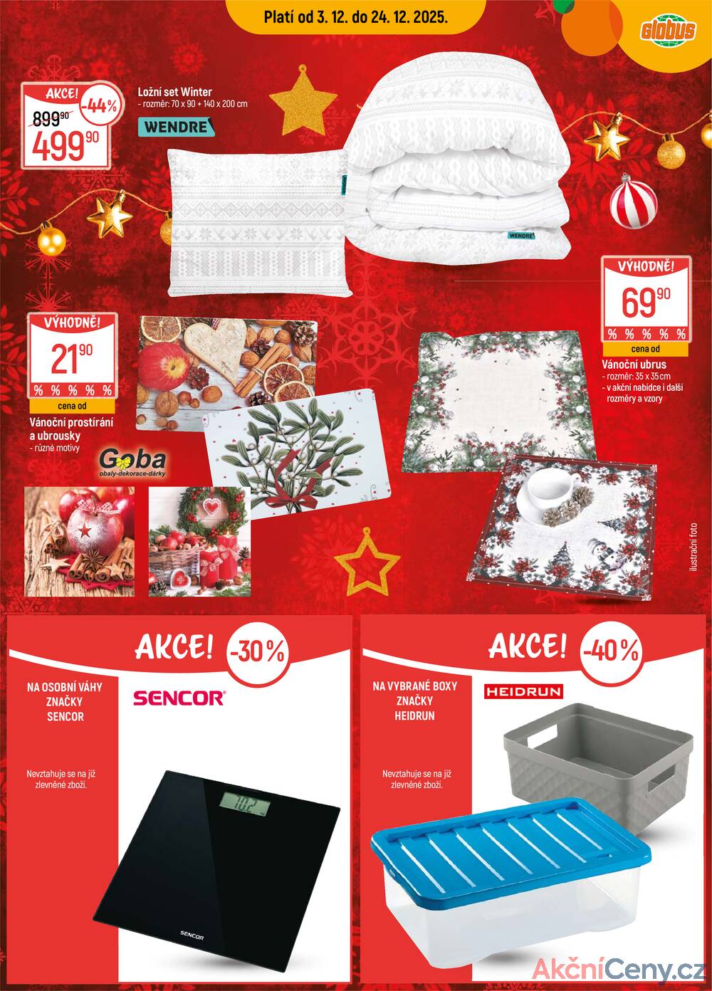 Leták Globus - Akční leták Globus 3.12. - 24.12.2025 - Globus Trmice u Ústí nad Labem - strana 2