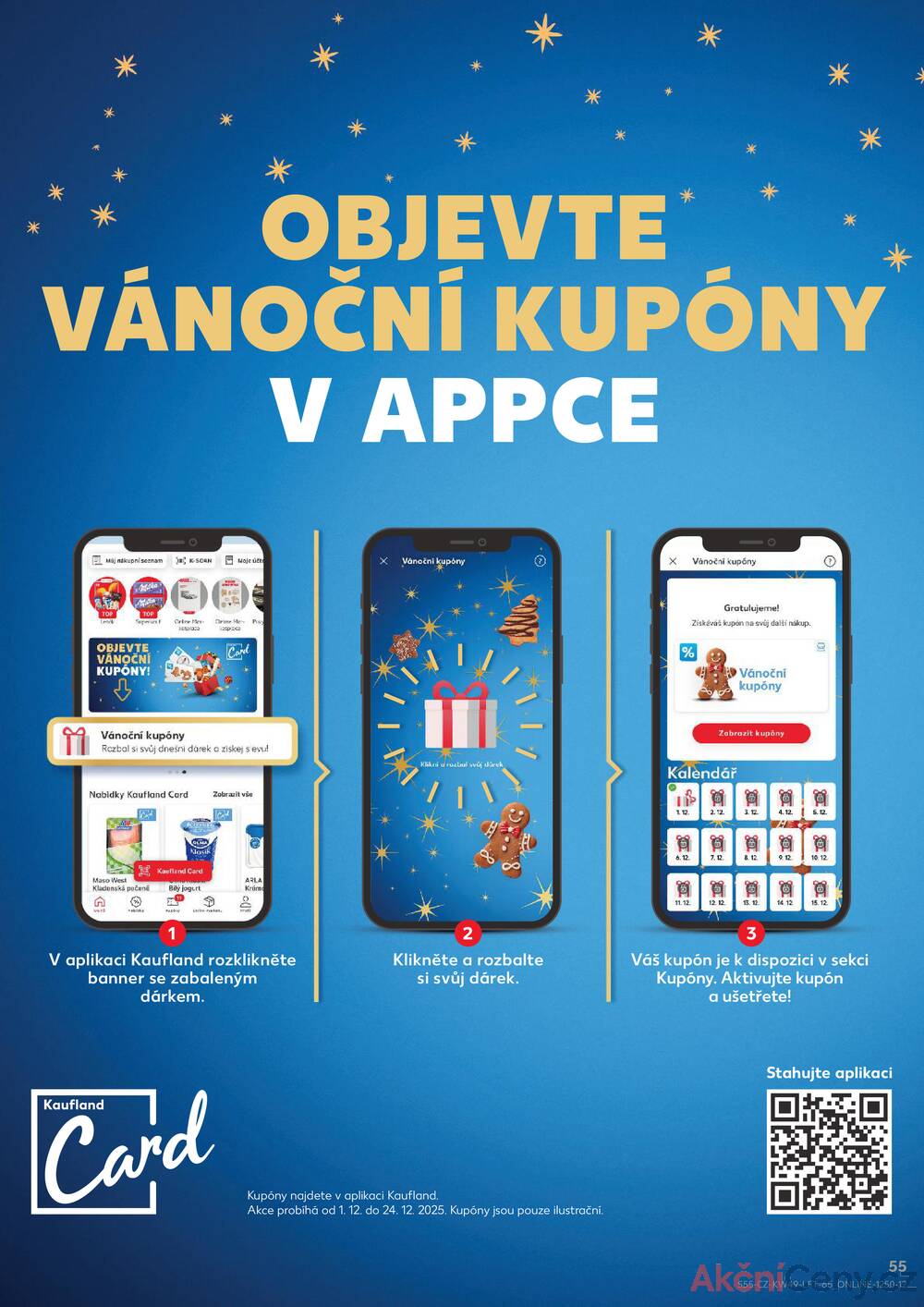 Leták Kaufland - Kaufland 3.12. - 9.12. - Kaufland - Plzeň (Sukova) - strana 55