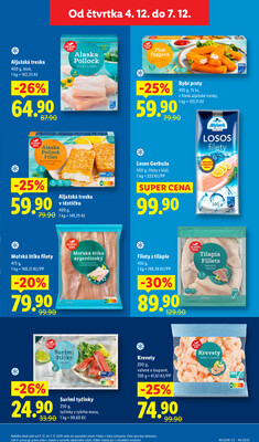 Lidl Čtvrtek od 4.12. do 7.12.2025