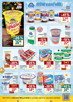 Billa  od 3.12. do 9.12.2025
