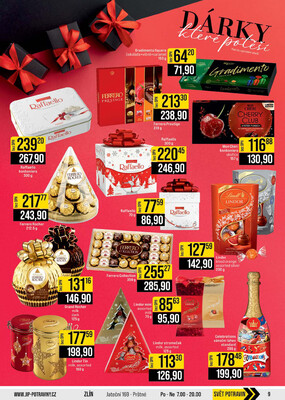 JIP Cash & Carry České Budějovice, Most, Náchod, Polička, Sušice a Svoboda nad Úpou od 3.12. do 9.12.2025