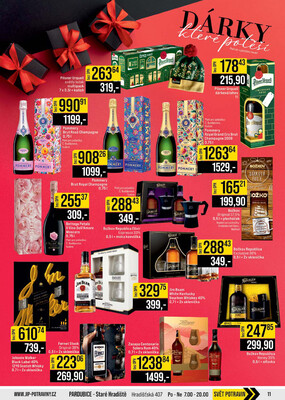 JIP Cash & Carry České Budějovice, Most, Náchod, Polička, Sušice a Svoboda nad Úpou od 3.12. do 9.12.2025