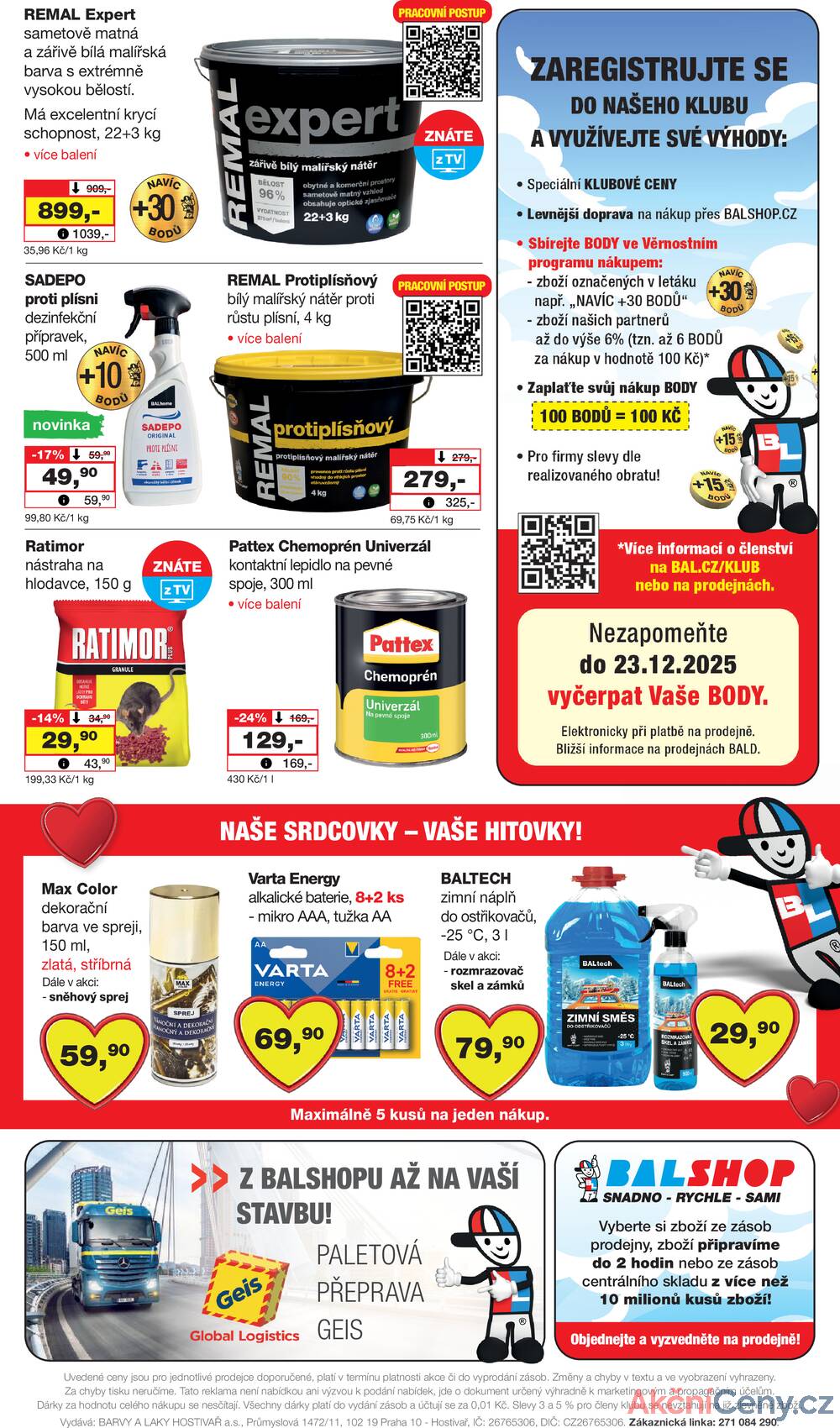 Leták Barvy a laky drogerie  - Barvy a laky drogerie od 6.12. do 22.12.2025 - strana 8