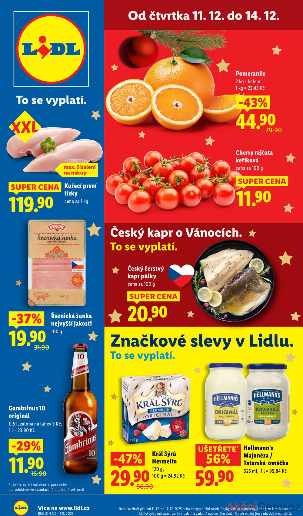 Leták Lidl - Lidl Čtvrtek od 11.12. do 14.12.2025 - strana 1 Leták Lidl - Lidl Čtvrtek od 11.12. do 14.12.2025 - strana 1