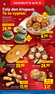 Lidl Čtvrtek od 11.12. do 14.12.2025