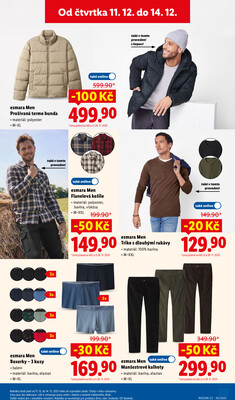 Lidl Čtvrtek od 11.12. do 14.12.2025