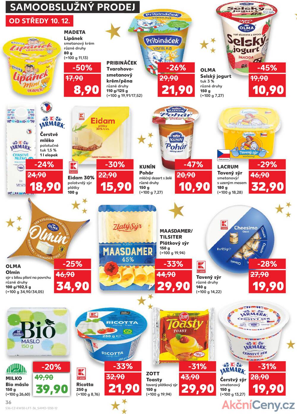 Leták Kaufland - Kaufland 10.12. - 16.12. - Kaufland - Praha 12 (Modřany) - strana 36 Leták Kaufland - Kaufland 10.12. - 16.12. - Kaufland - Praha 12 (Modřany) - strana 36