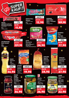 Kaufland 10.12. - 16.12. - Kaufland - Praha 12 (Modřany)