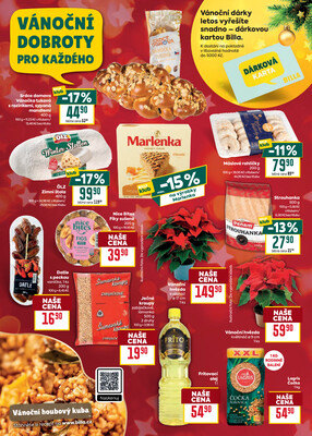 Billa  od 10.12. do 16.12.2025