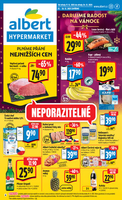 Leták Albert  Hypermarket od 17.12. do 24.12.2025