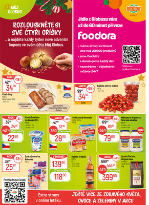 Akční leták Globus 17.12. - 24.12.2025 - Globus Brno Ivanovice