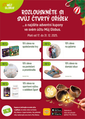 Akční leták Globus 17.12. - 24.12.2025 - Globus Brno Ivanovice