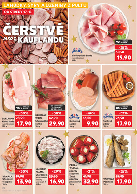 Kaufland 17.12. - 24.12. - Kaufland - Kuřim