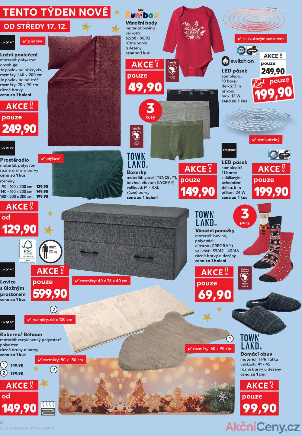 Leták Kaufland - Kaufland Spotřební zboží 17.12. - 24.12. - strana 6