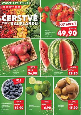 Kaufland 27.12. - 31.12. - Kaufland - Praha 8 (Libeň)