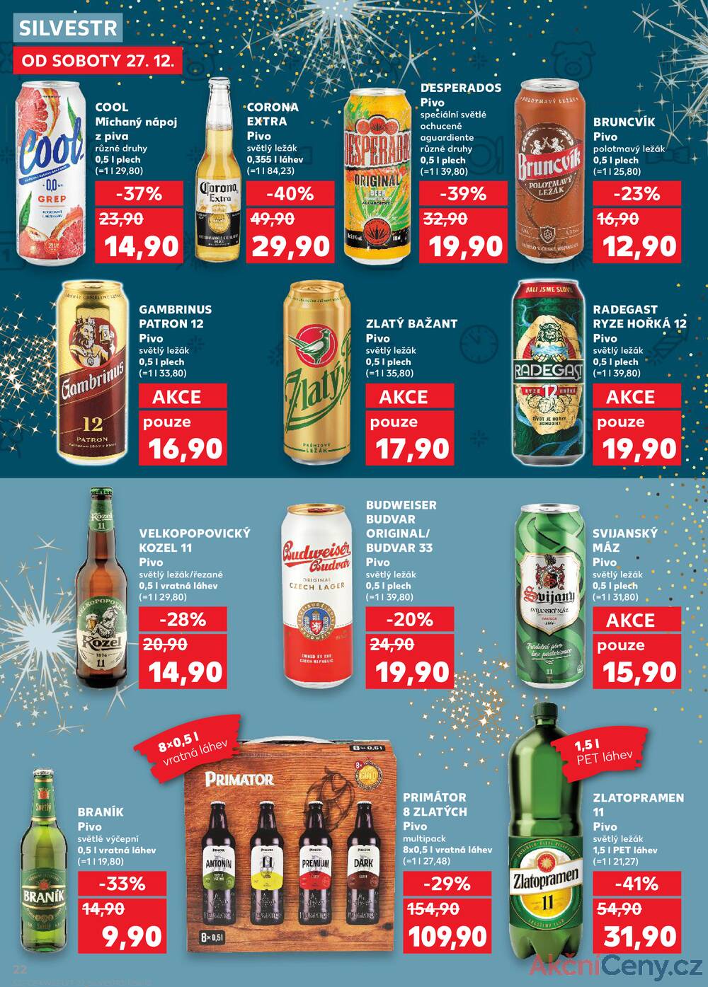 Leták Kaufland - Kaufland 27.12. - 31.12. - Kaufland - Trutnov - strana 22