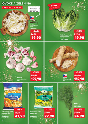 Kaufland 27.12. - 31.12. - Kaufland - Chomutov - Otvice