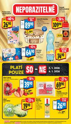 Albert Supermarket od 2.1. do 6.1.2026