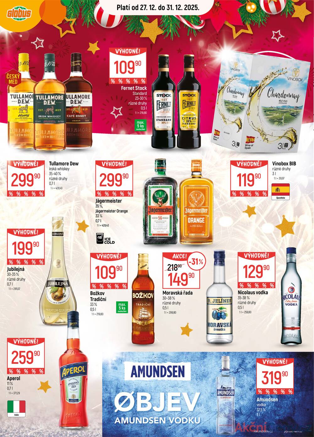 Leták Globus - Akční leták Globus 27.12. - 31.12.2025 - Globus Liberec - strana 12