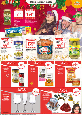 Akční leták Globus 27.12. - 31.12.2025 - Globus Praha - Štěrboholy