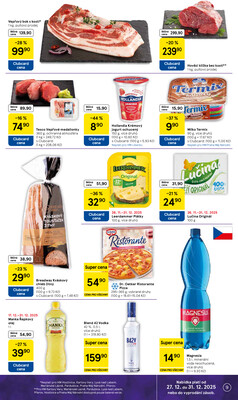 Tesco malé hypermarkety od 27.12. do 31.12.2025