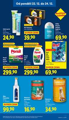 Lidl od 22.12. do 24.12.2025