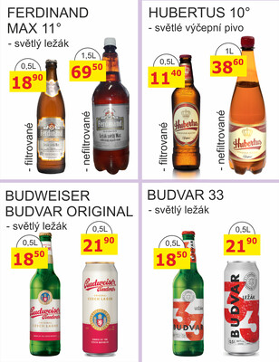 BENE Nápoje od 1.1. do 31.1.2026