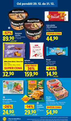 Lidl od 29.12. do 31.12.2025