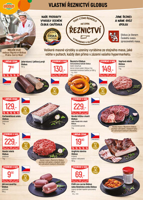 Akční leták Globus 2.1. - 6.1.2026 - Globus Praha - Centrum Černý Most