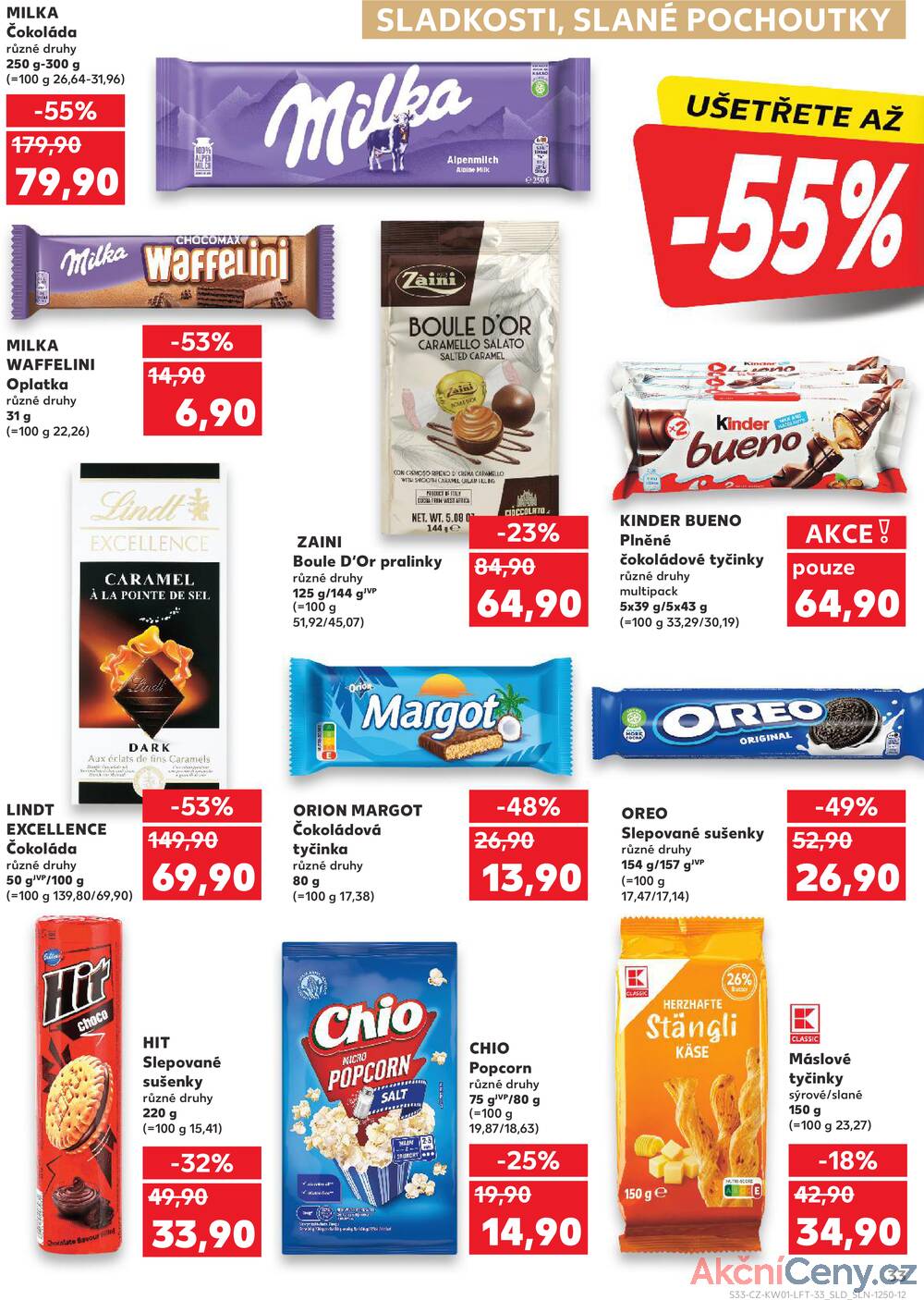 Leták Kaufland - Kaufland 2.1. - 6.1. - Kaufland - Chomutov - Otvice - strana 33